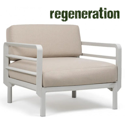 Кресло пластиковое с подушками Maximo Poltrona