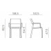 Кресло пластиковое Trill Armchair