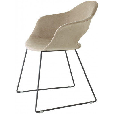Кресло с обивкой Lady B Pop sledge frame