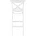Стул пластиковый барный Cross Bar 75