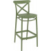 Стул пластиковый барный Cross Bar 75 Стул пластиковый барный Cross Bar 75