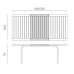 Стол пластиковый раздвижной Alloro 140 Extensible