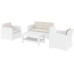Комплект пластиковой плетеной мебели Monaco Lounge Set