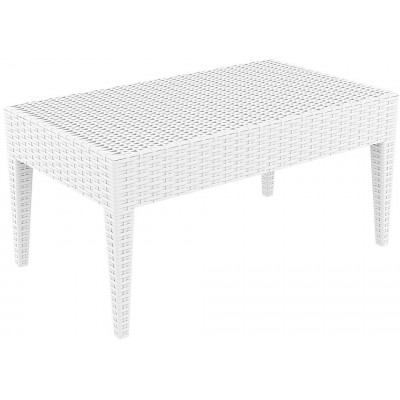 Столик пластиковый плетеный журнальный Miami Lounge Table