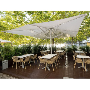 Зонт профессиональный телескопический Capri Starwhite
