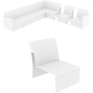 Модуль дополнительный для дивана Monaco Lounge Extension Part Модуль дополнительный для дивана Monaco Lounge Extension Part