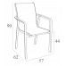 Кресло пластиковое Pacific