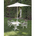 Стол обеденный металлический Aluminium Table