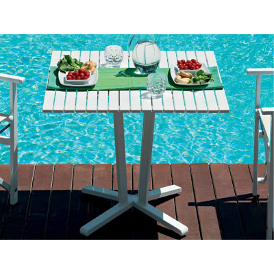 Стол обеденный металлический Aluminium Table