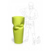 Кашпо пластиковое Saving/Space/Vase