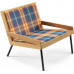 Кресло лаунж с обивкой Allaperto Mountain Tartan