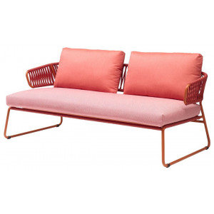 Диван плетеный с подушками Lisa Sofa Club