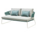 Диван плетеный с подушками Lisa Sofa Filo