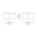 Стол плетеный обеденный Alga Dining table 120