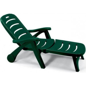 Шезлонг пластиковый Stella Di Mare Folding