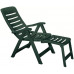Шезлонг-лежак пластиковый Quintilla with Extension Armchair