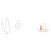Светильник пластиковый Конус Cono Lighting IN