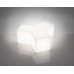 Пуф пластиковый светящийся уличный Ypsilon Lighting OUT