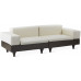 Диван пластиковый с подушками Happylife Standard