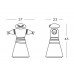 Светильник пластиковый настольный Робот Mr. Bot Lighting