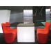 Стол пластиковый светящийся Square Lighting