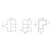 Светильник пластиковый Пазл Puzzle Corner Lighting
