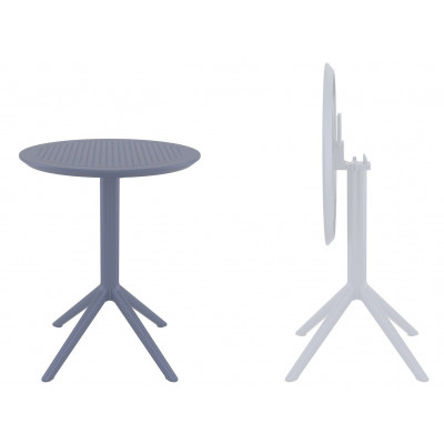 Стол пластиковый складной Sky Folding Table Ø60