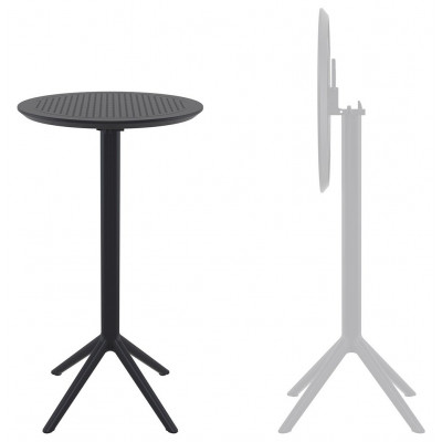 Стол пластиковый барный складной Sky Folding Bar Table 60