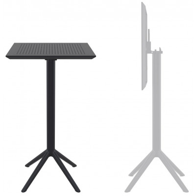 Стол пластиковый барный складной Sky Folding Bar Table 60