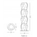 Торшер пластиковый Threebu Totem 4 Lighting LED