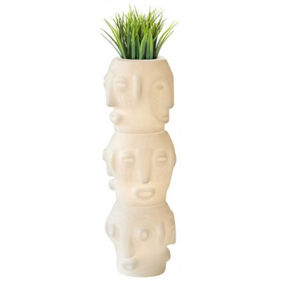 Кашпо пластиковое светящееся Threebu Totem Pot 3 Lighting