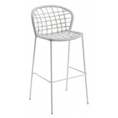 Стул плетеный барный Sanela Stool 75