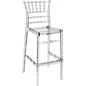 Стул прозрачный барный Chiavari Bar 75 Стул прозрачный барный Chiavari Bar 75