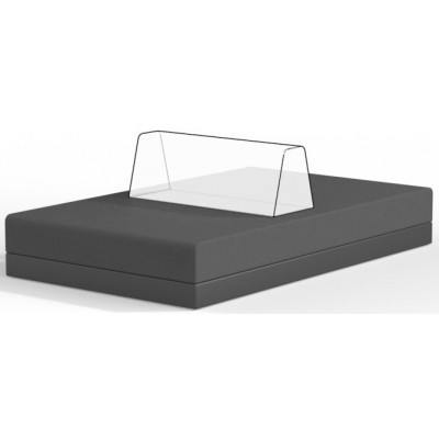 Пуф пластиковый мягкий Pixel Basic
