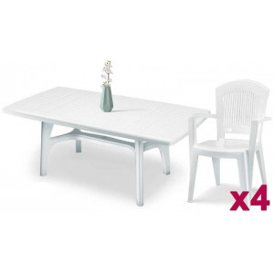 Комплект пластиковой мебели President 1800 Super Elegant Monobloc