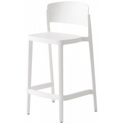 Стул пластиковый полубарный Abuela Stool 67