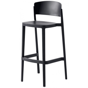 Стул пластиковый барный Abuela Stool 77