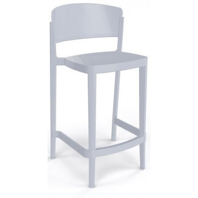 Стул пластиковый полубарный Abuela Stool 67