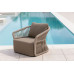 Лаунж-кресло плетеное мягкое Method