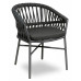 Кресло плетеное с подушкой Method