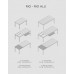 Стол пластиковый раздвижной Rio 140 Extensibile