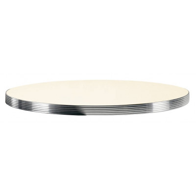 Столешница круглая Laminate Aluminium Edge