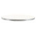 Столешница круглая Laminate Silver Edge