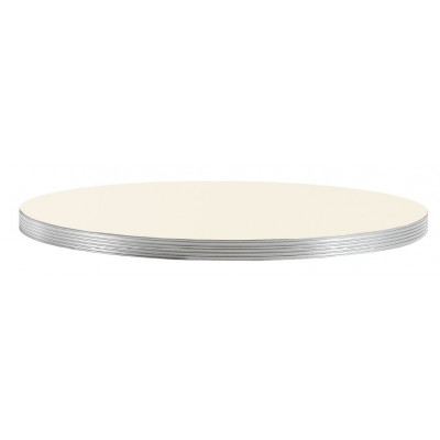 Столешница круглая Laminate Silver Edge