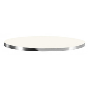 Столешница круглая Laminate Chromed Edge