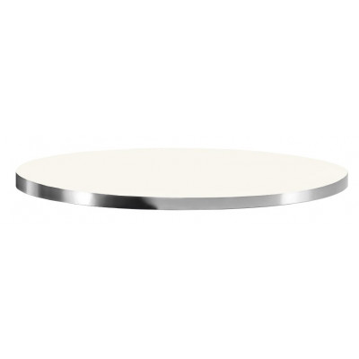 Столешница круглая Laminate Chromed Edge