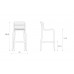 Стул пластиковый барный Doga Stool