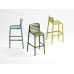 Стул пластиковый барный Doga Stool