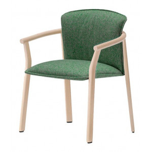 Кресло деревянное с подушкой Lamorisse Wood