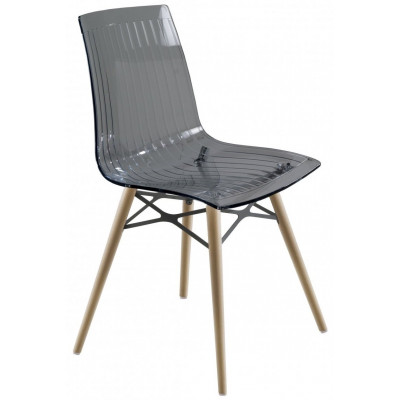 Стул прозрачный X-Treme-S Wox Beech Wood